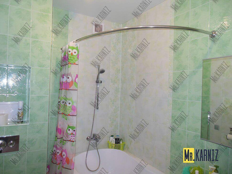 Карниз для ванны Santek Ибица 150х100 Усиленный 25 мм MrKARNIZ фото 15
