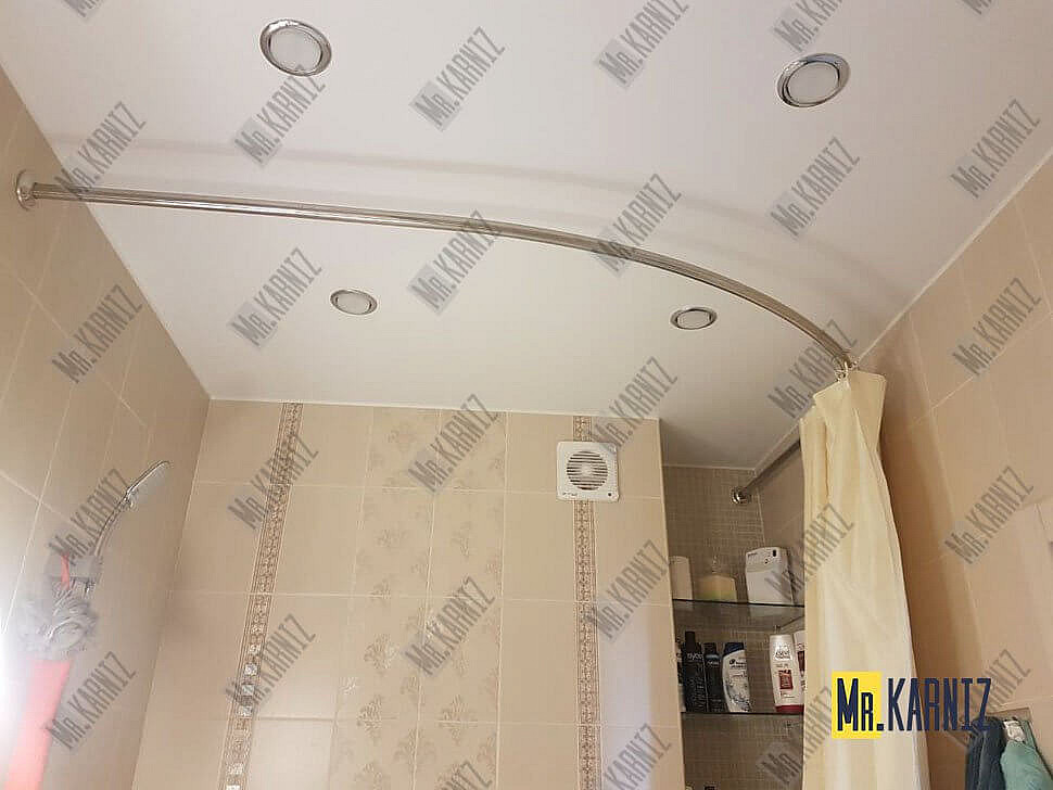 Карниз для ванны EvaGold OLB-807 угловой 170х120 Усиленный 25 мм MrKARNIZ фото 6