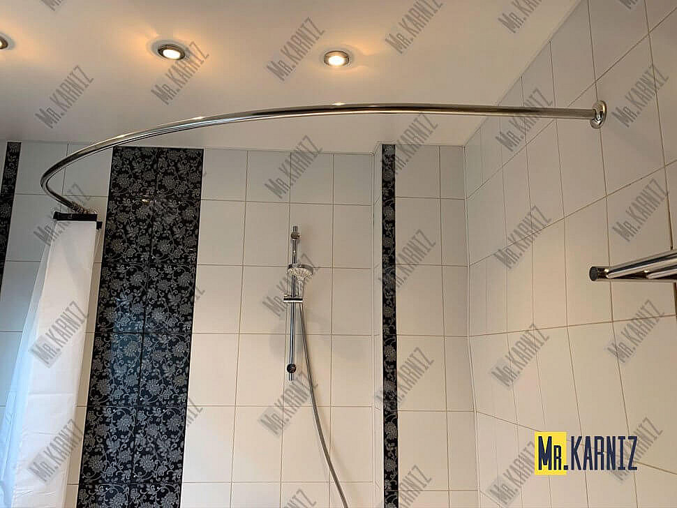 Карниз для ванны EvaGold OLB-807 угловой 170х120 Усиленный 25 мм MrKARNIZ фото 8