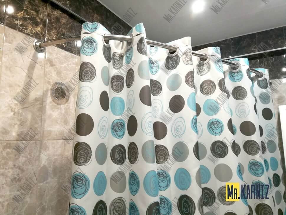 Карниз для ванны Aquatika Матрица 155х155 Усиленный 20 мм MrKARNIZ фото 11