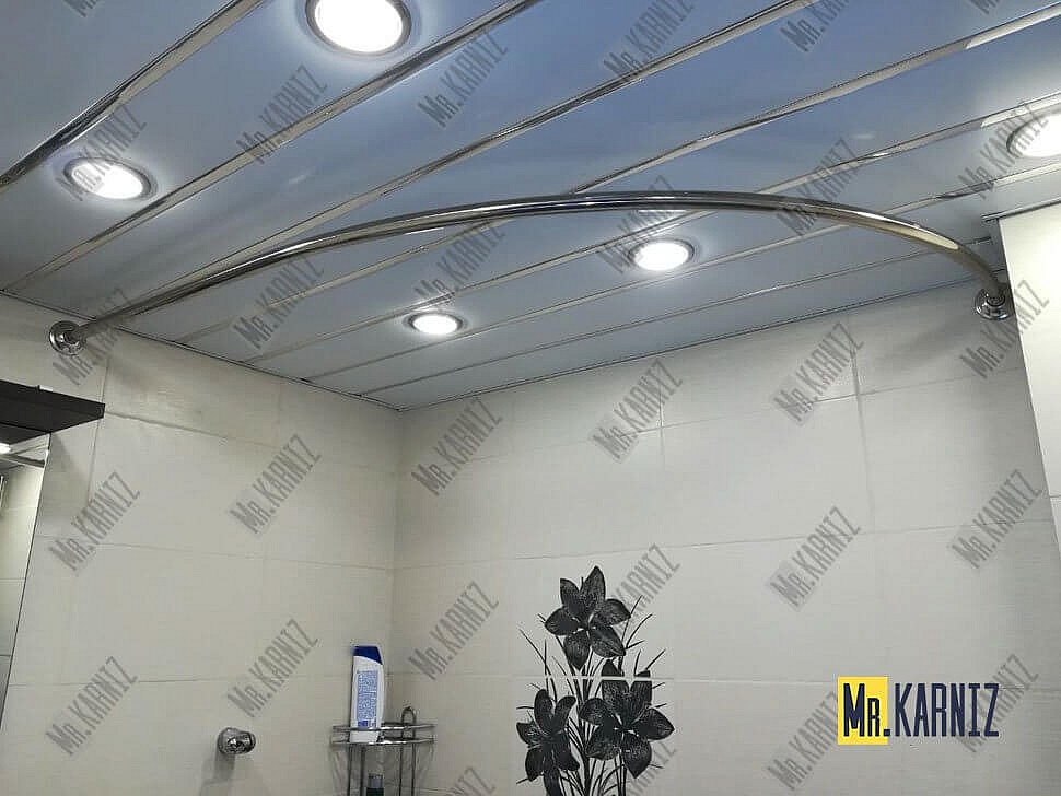 Карниз для ванны Aquanet Atlanta 150х90 Усиленный 20 мм MrKARNIZ фото 3
