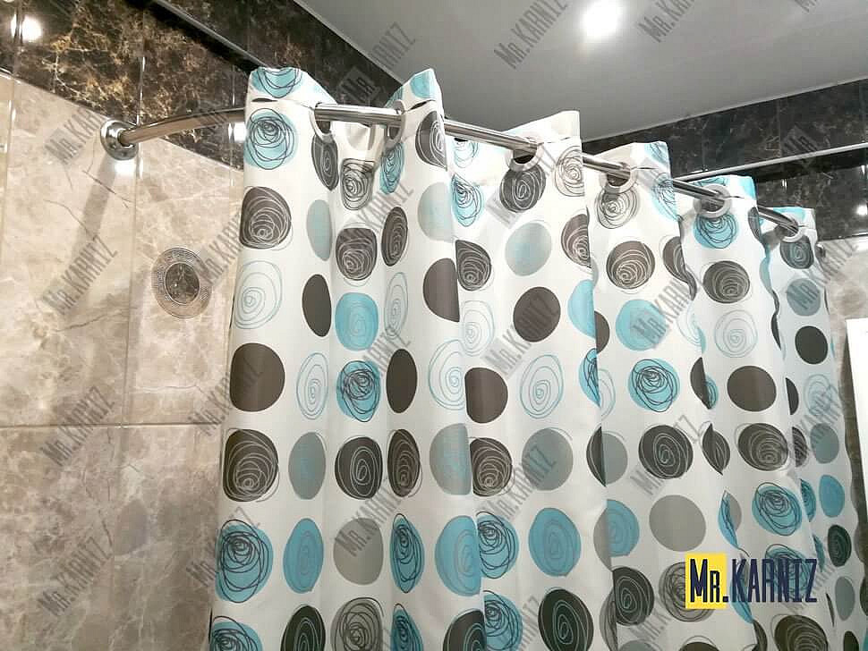 Карниз для ванны Aquanet Atlanta 150х90 Усиленный 20 мм MrKARNIZ фото 7