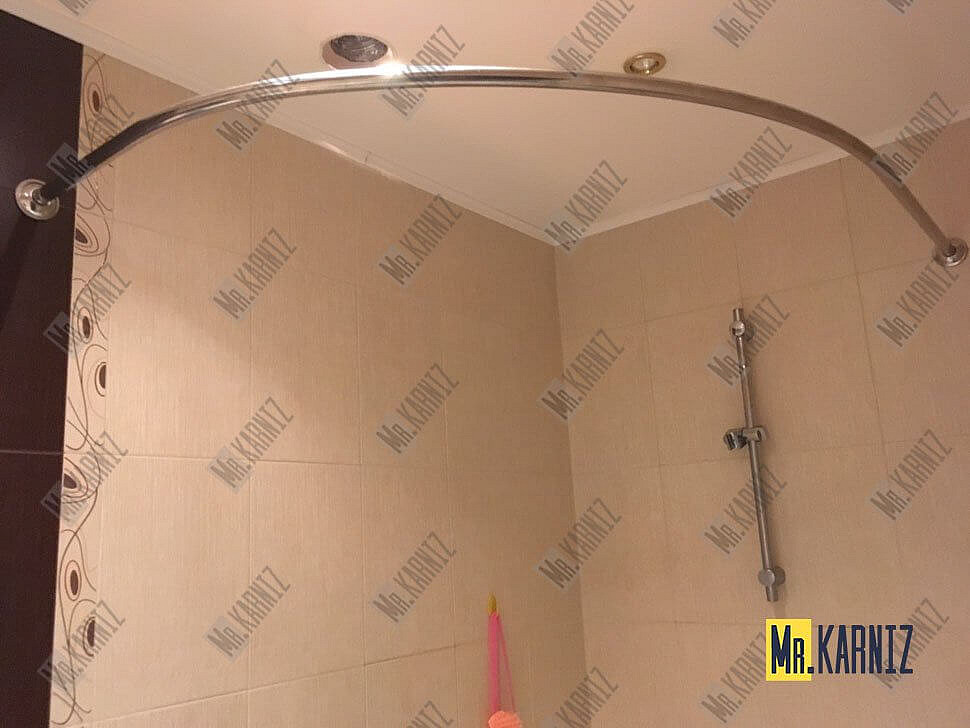 Карниз для ванны Aquanet Atlanta 150х90 Усиленный 20 мм MrKARNIZ фото 9