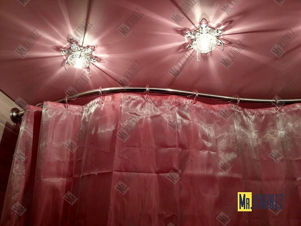 Карниз для ванной Vannesa Монти Передний борт 150х105 Усиленный 20 мм MrKARNIZ фото 10