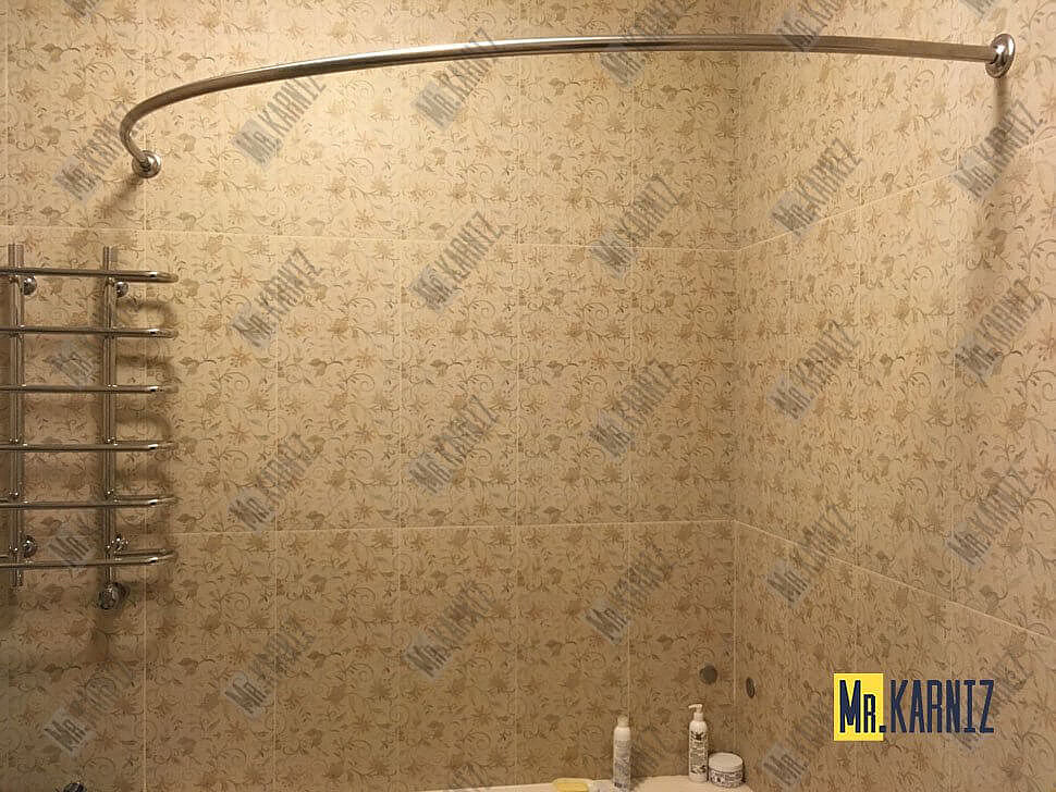Карниз для ванны Besco Rima 130х85 Усиленный 25 мм MrKARNIZ фото 4