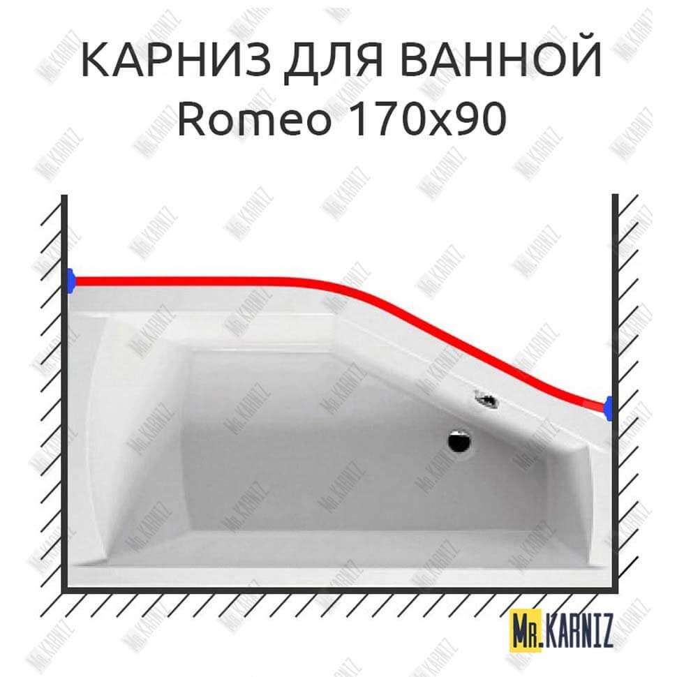 Карниз для ванны Riho Romeo Передний борт 170х90 Усиленный 20 мм MrKARNIZ Карниз для ванны Riho Romeo Передний борт 170х90 Усиленный 20 мм MrKARNIZ